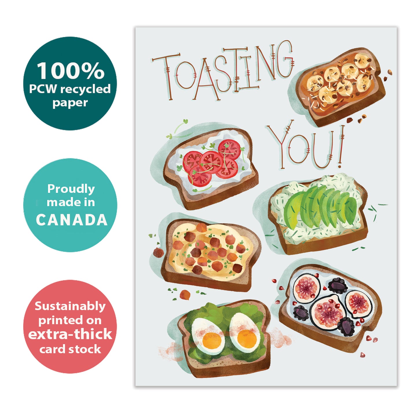 Toasting You Graduation Card