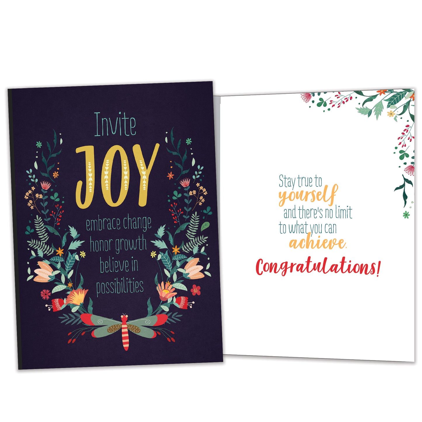 True To Yourself Graduation Card