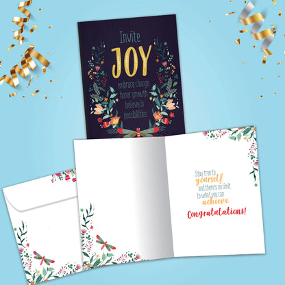 True To Yourself Graduation Card