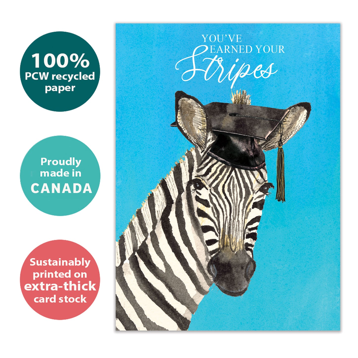 Earned Your Stripes Graduation Card