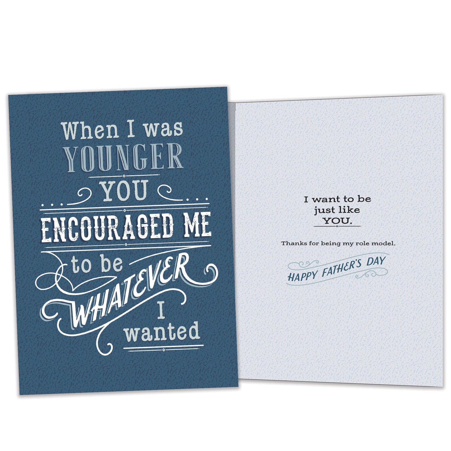 Role Model Dad Father's Day Card