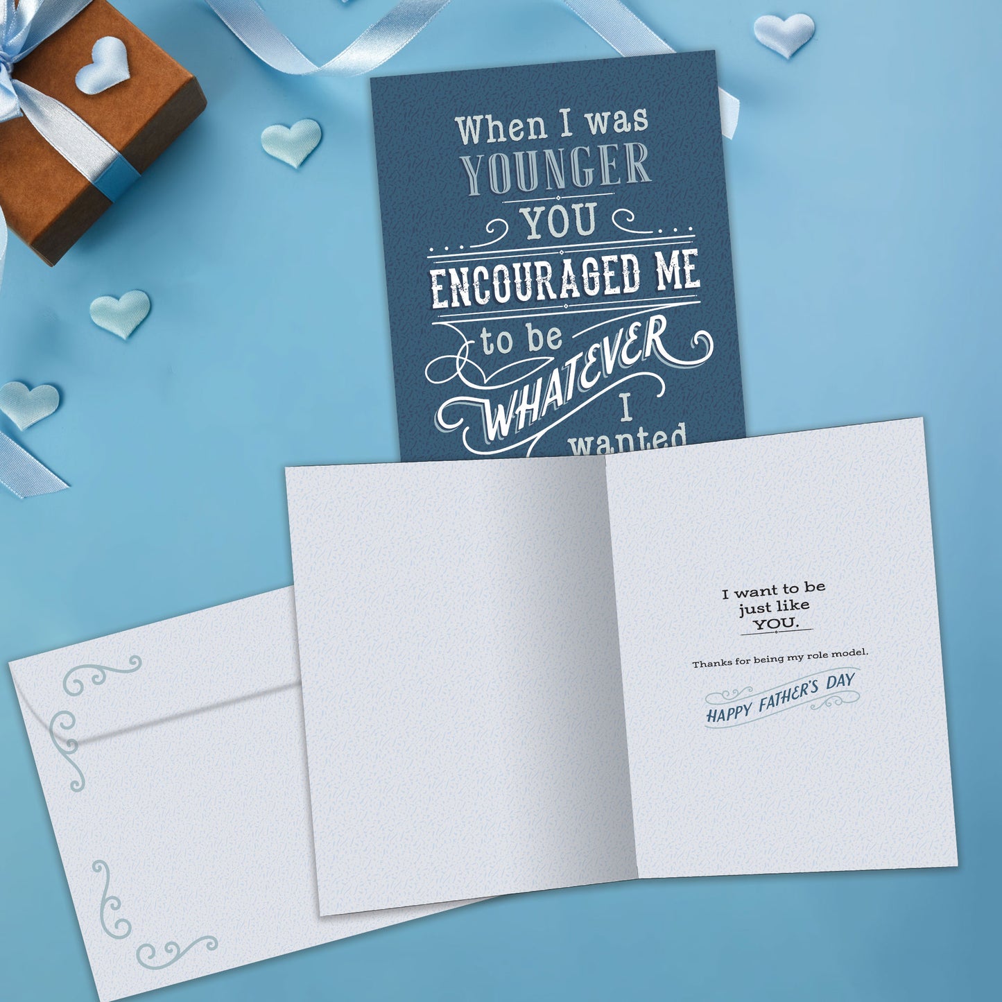 Role Model Dad Father's Day Card