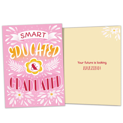 Smart and Educated Graduation Card