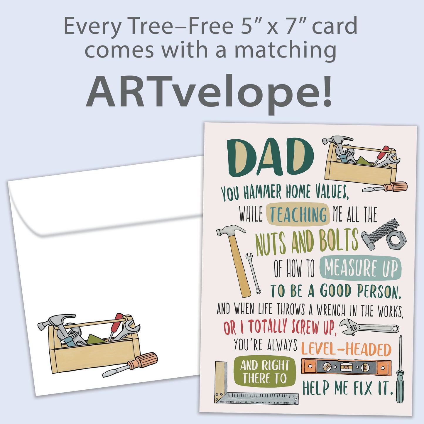 Dads Tools Father's Day Card