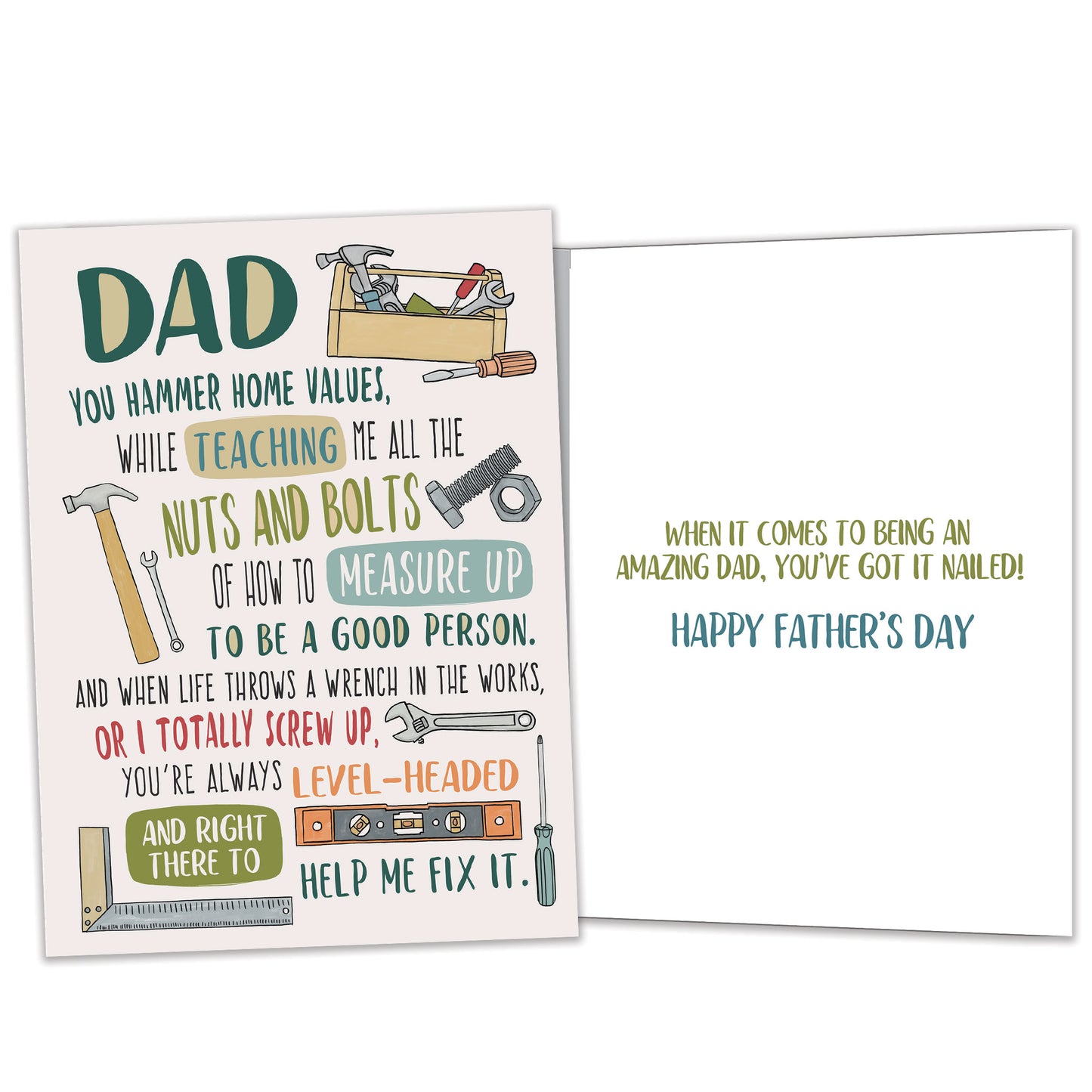 Dads Tools Father's Day Card