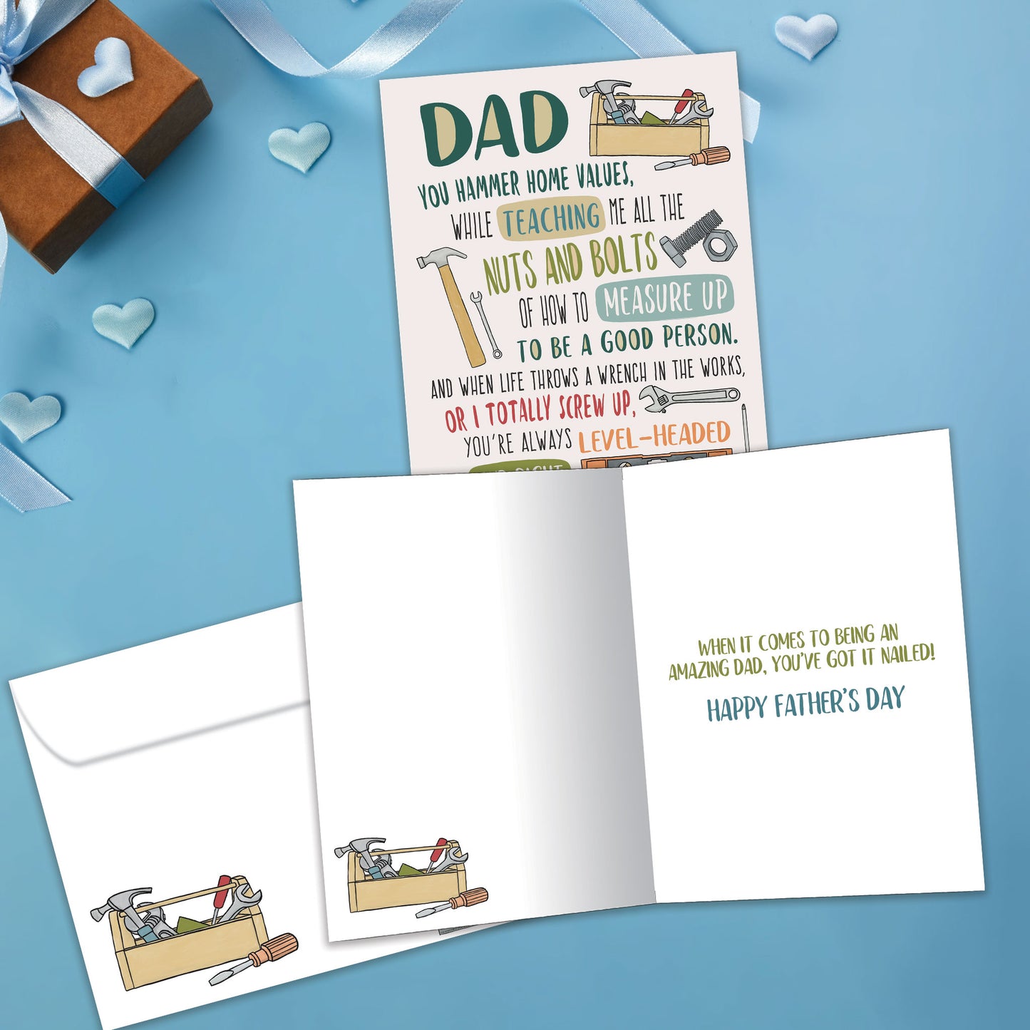 Dads Tools Father's Day Card