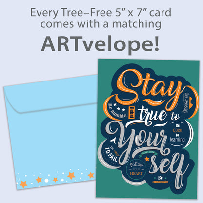 Stay True Graduation Card