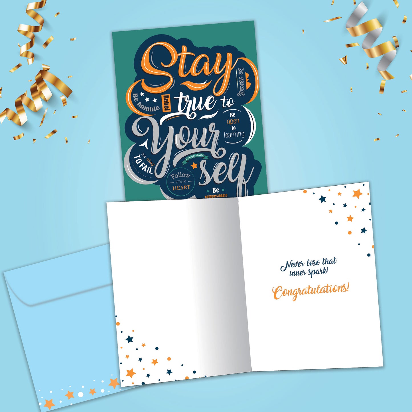 Stay True Graduation Card