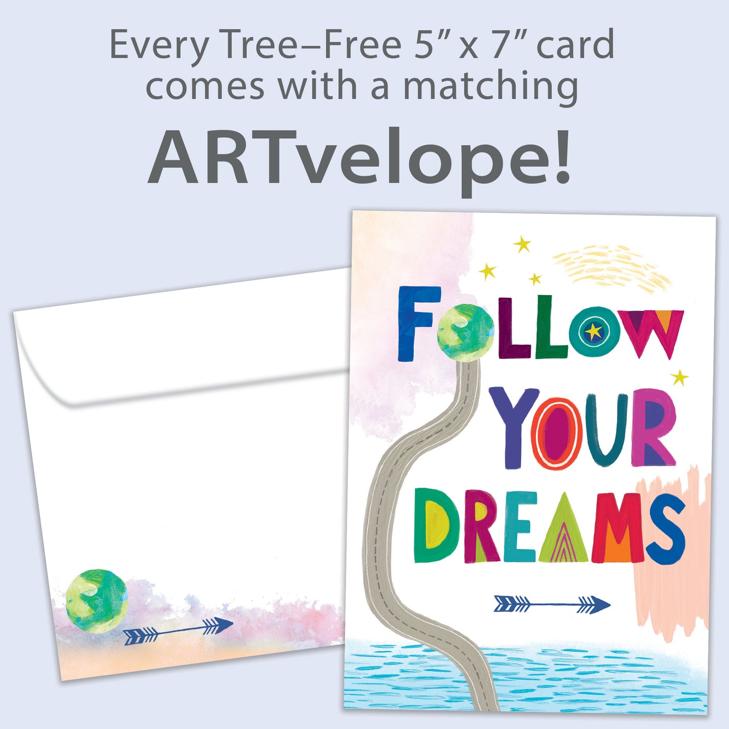 Follow Dreams Graduation Card