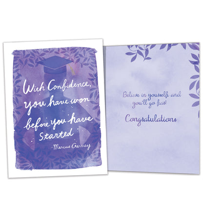 With Confidence Graduation Card