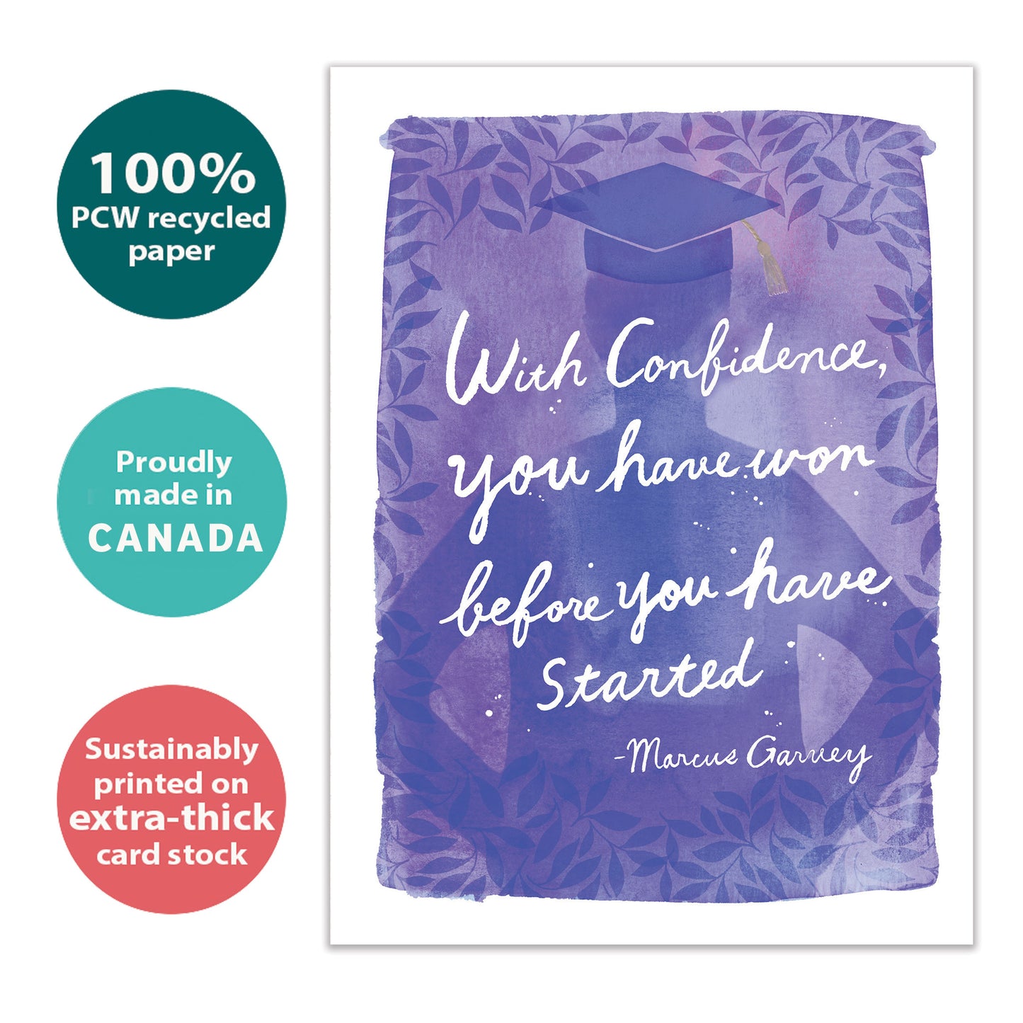 With Confidence Graduation Card