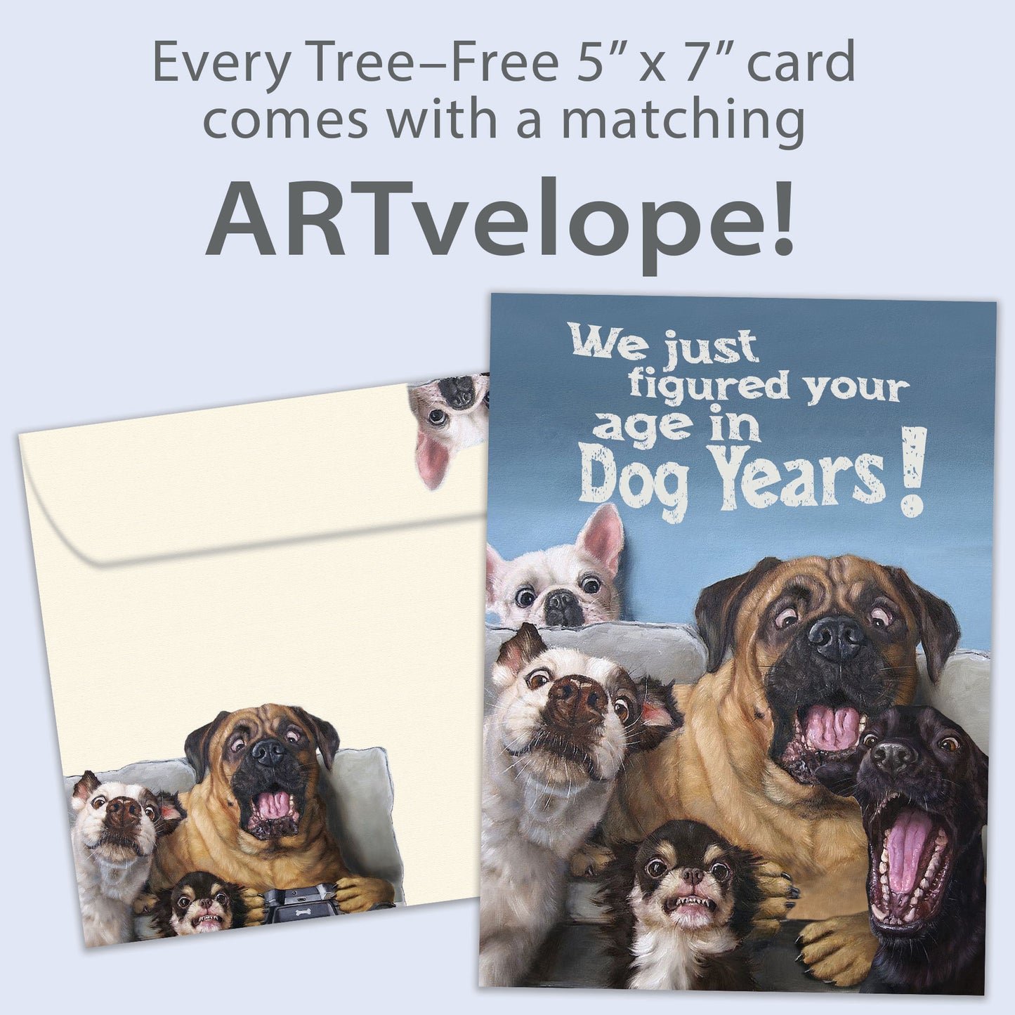 Dog Years Birthday Card