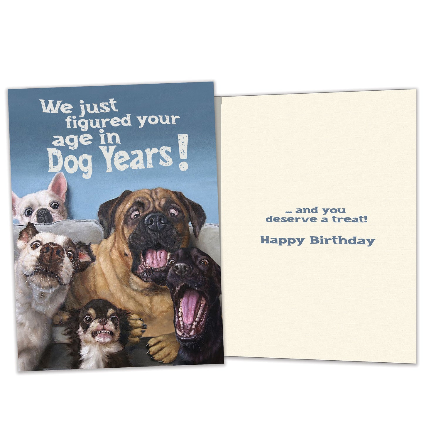 Dog Years Birthday Card