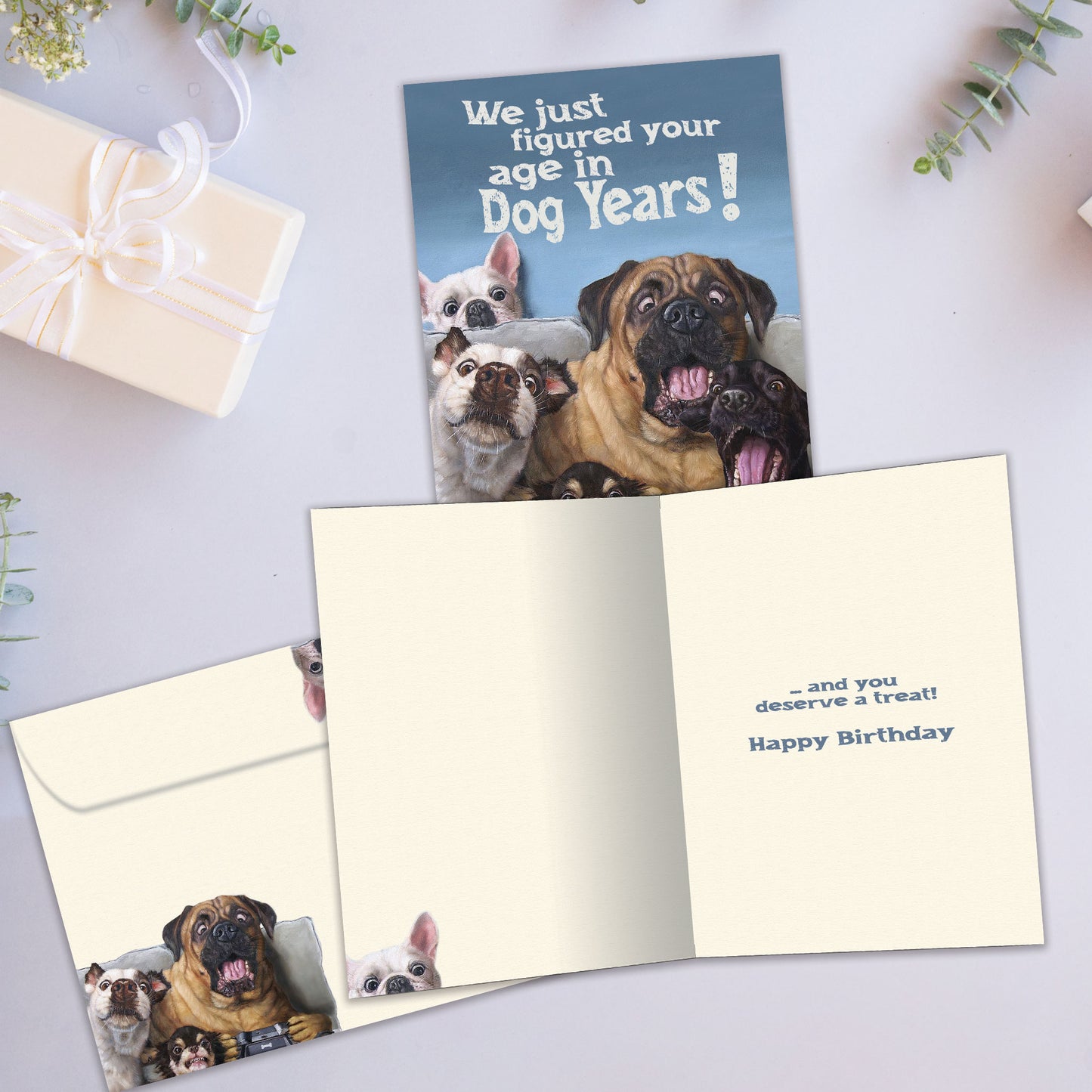 Dog Years Birthday Card