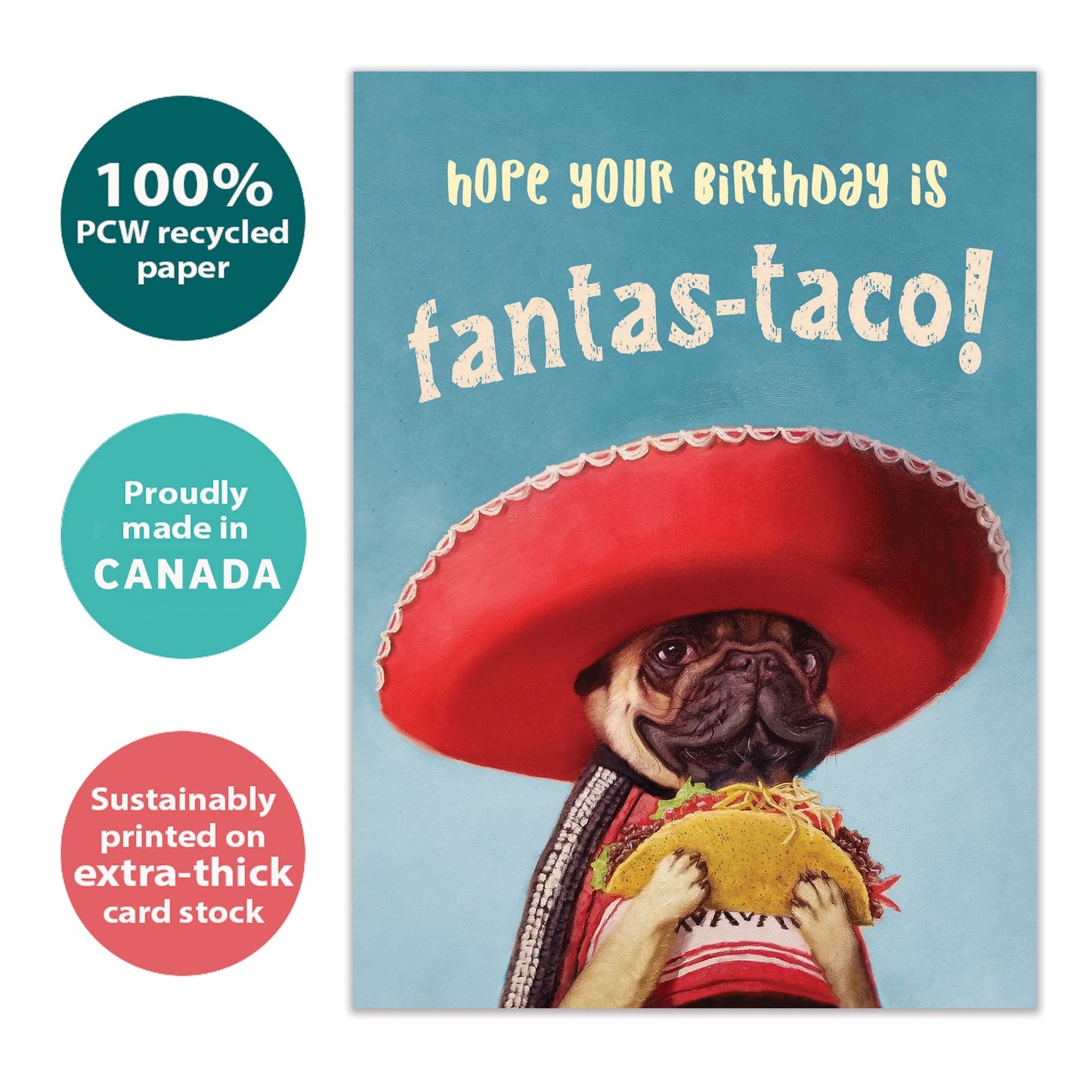 Fantas-Taco Birthday Card