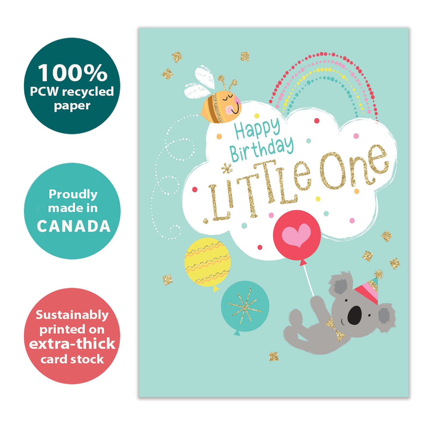 Cute Little One Birthday Card