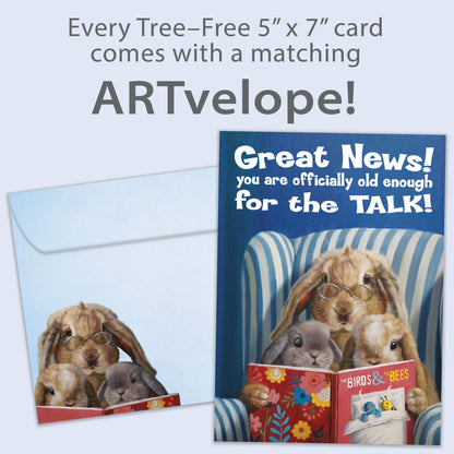 The Talk Birthday Card