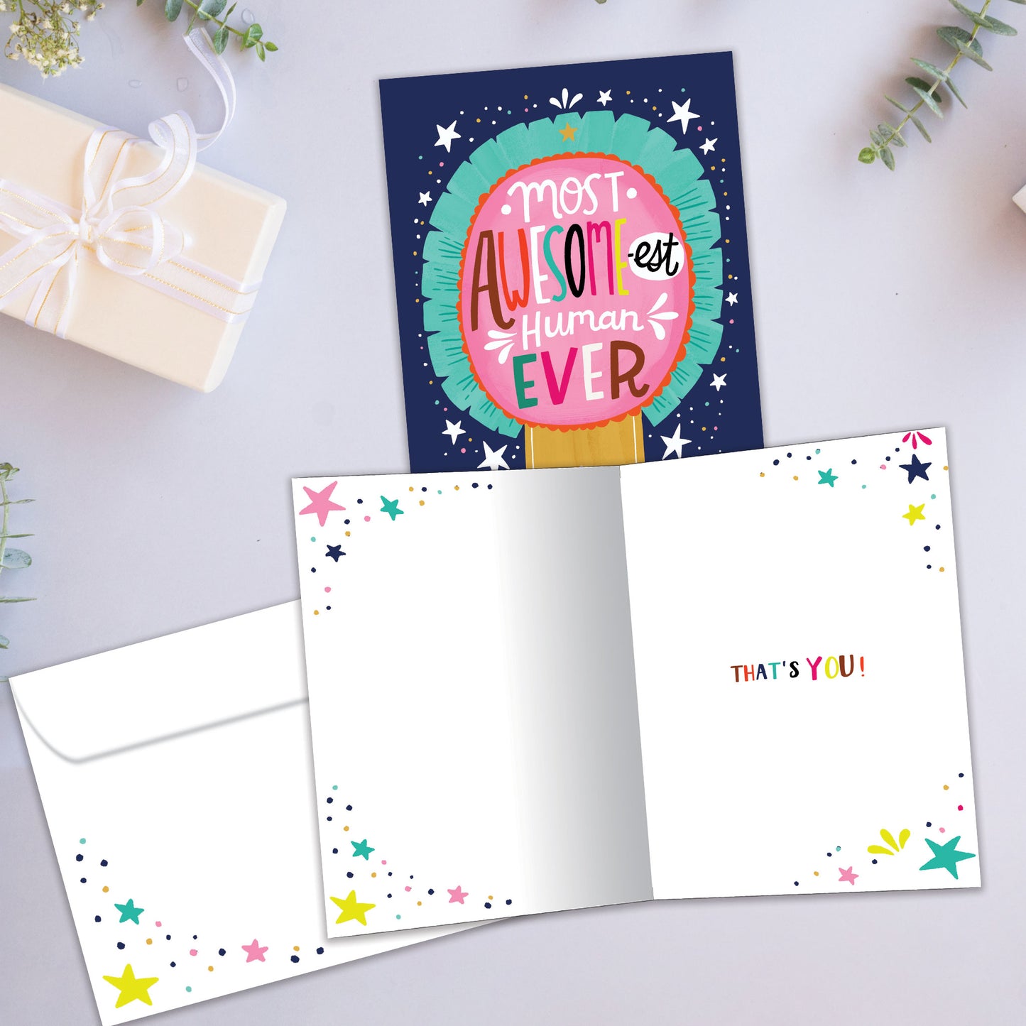 Awesome Human Friendship Card