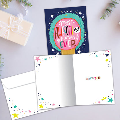 Awesome Human Friendship Card