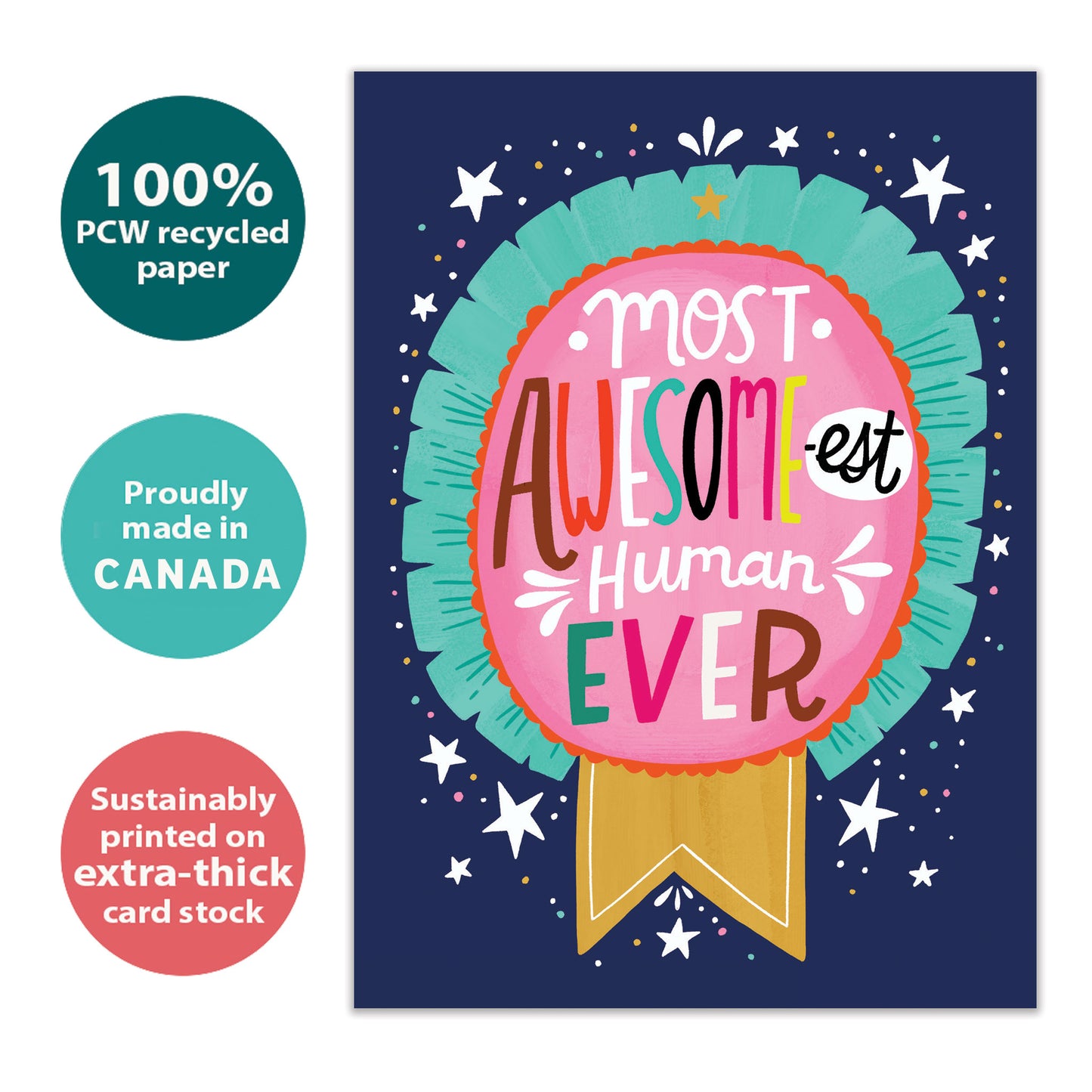 Awesome Human Friendship Card