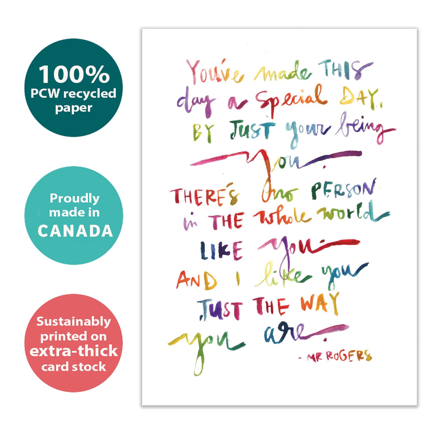 Special Day Friendship Card