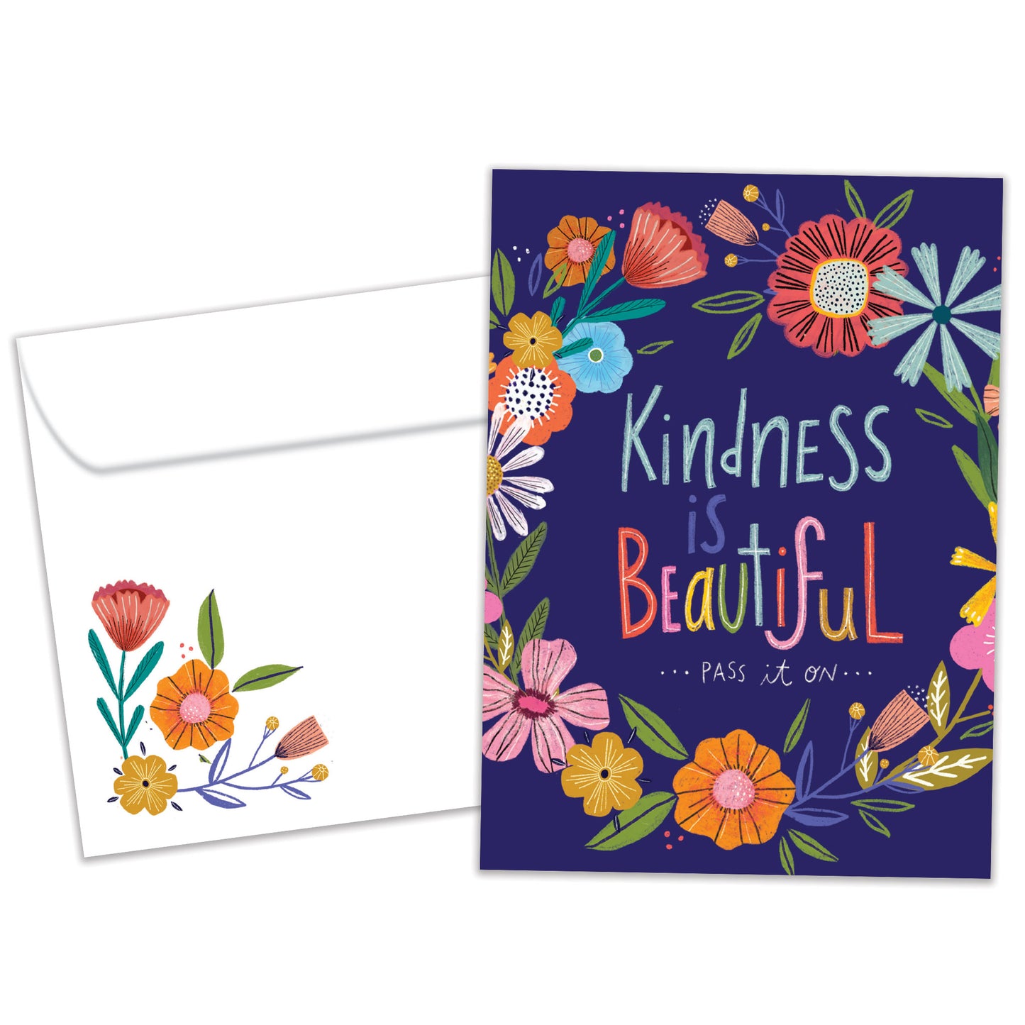 Kindness is Beautiful Thank You Card