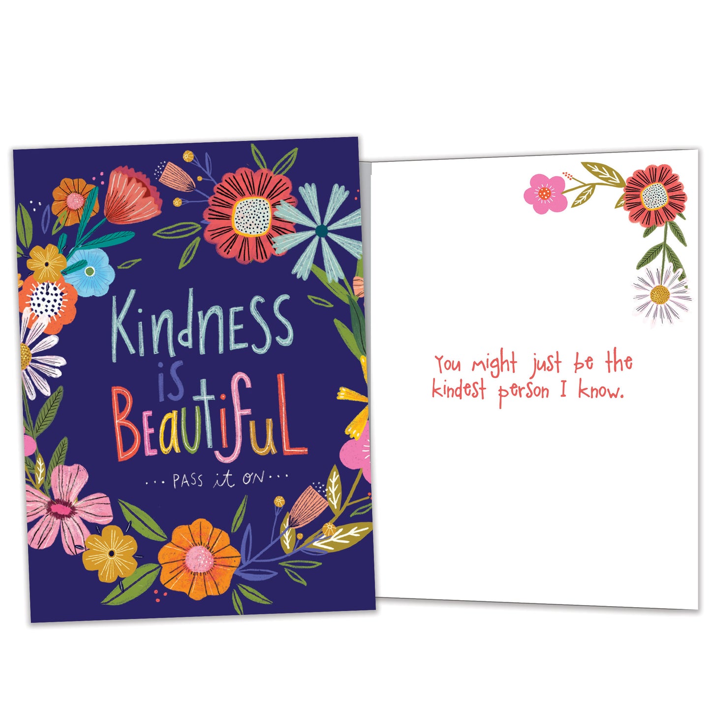 Kindness is Beautiful Thank You Card