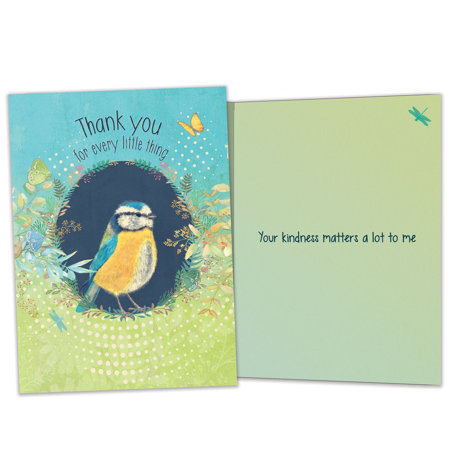 Bird Kindness Thank You Card