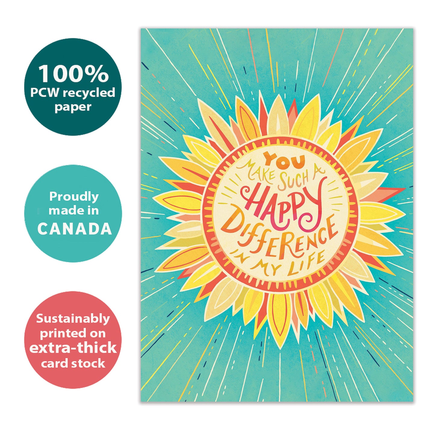 Happy Difference Friendship Card