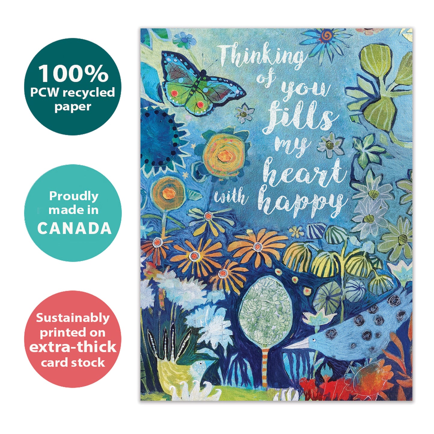 Fills My Heart Thinking of You Card