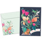 Lion Floral Bouquet Thinking of You Card