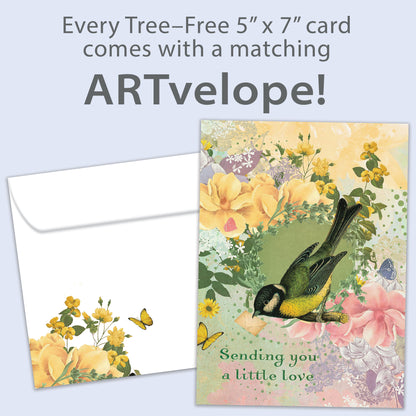 Sending Love Birdie Thinking of You Card
