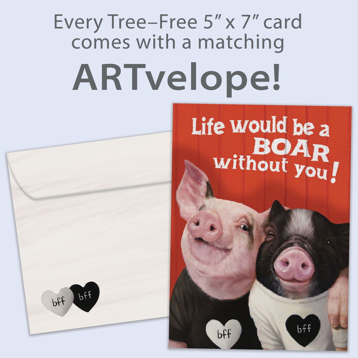 BFFs Friendship Card
