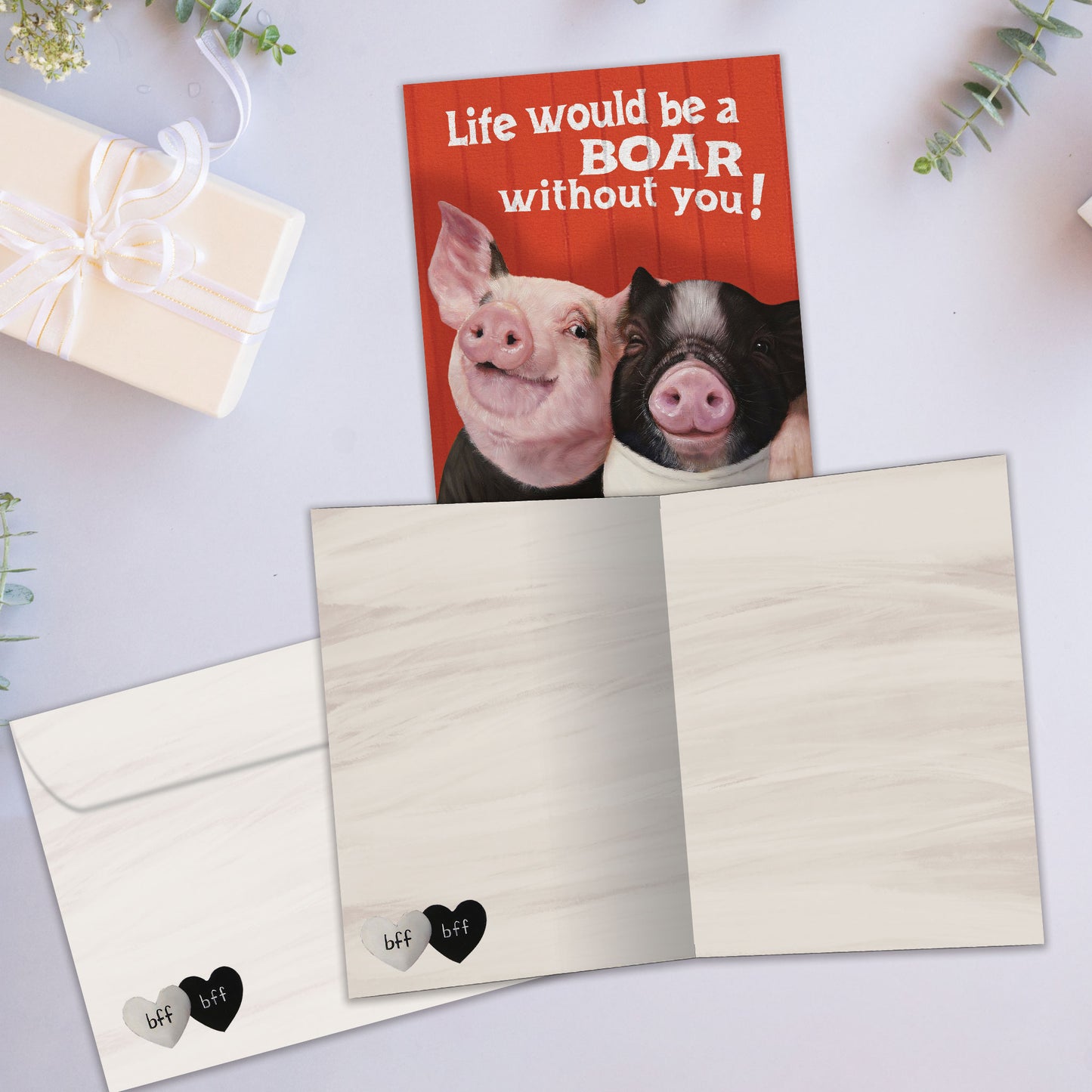 BFFs Friendship Card