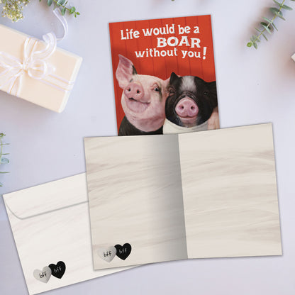 BFFs Friendship Card