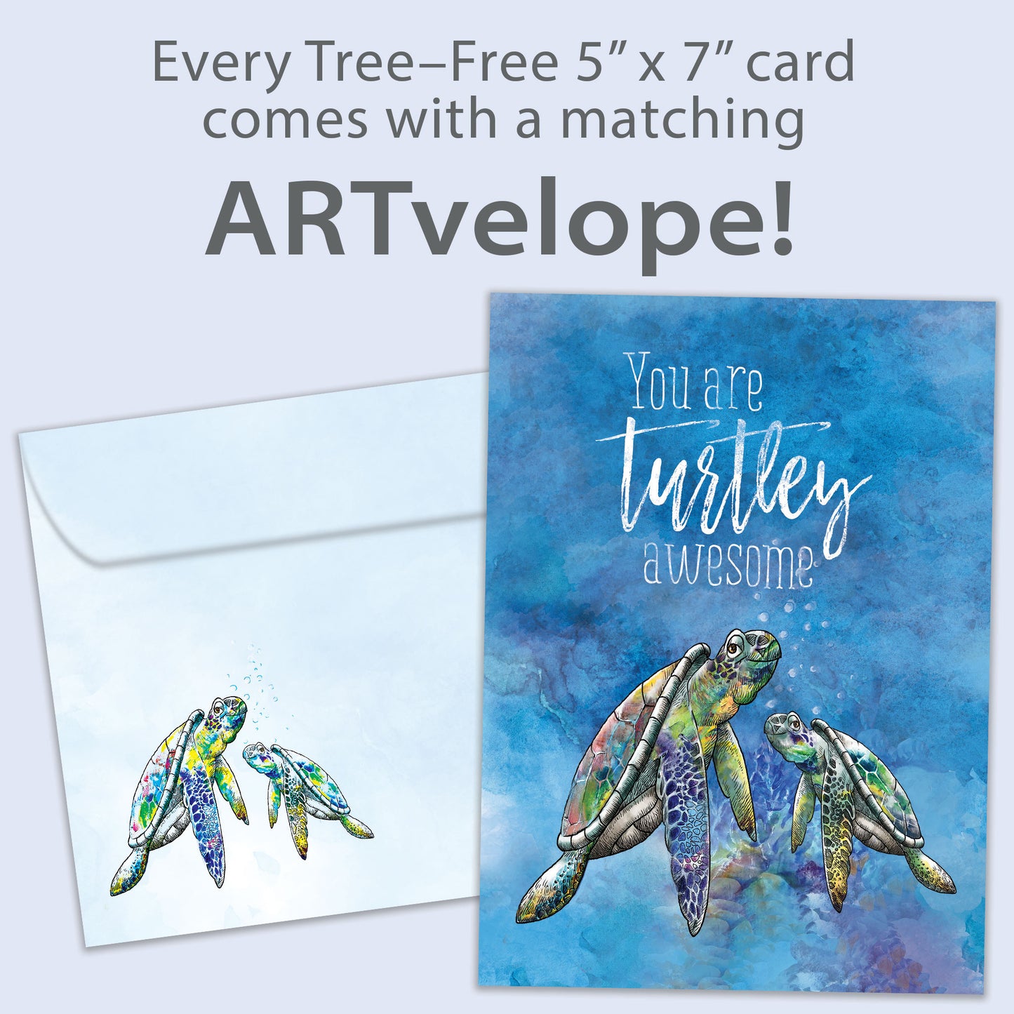 Turtley Awesome Friendship Card