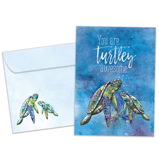 Turtley Awesome Friendship Card