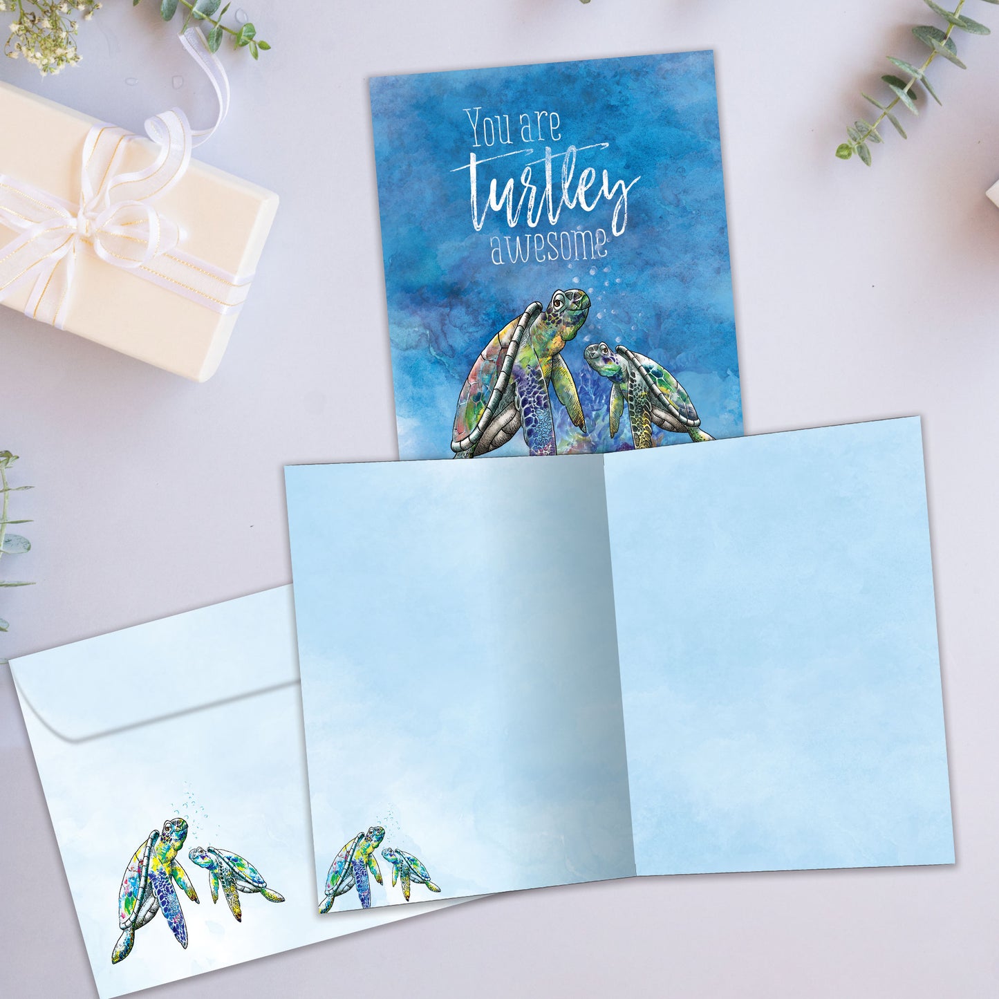 Turtley Awesome Friendship Card