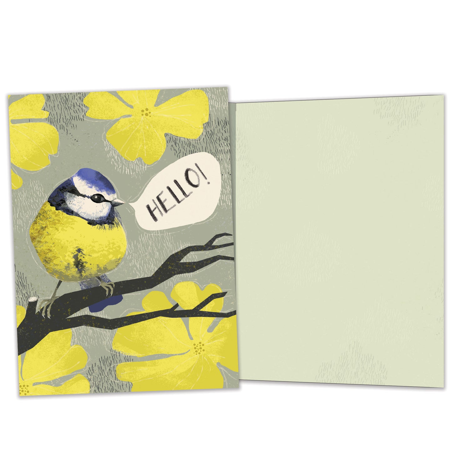Hello Yellow Thinking of You Card