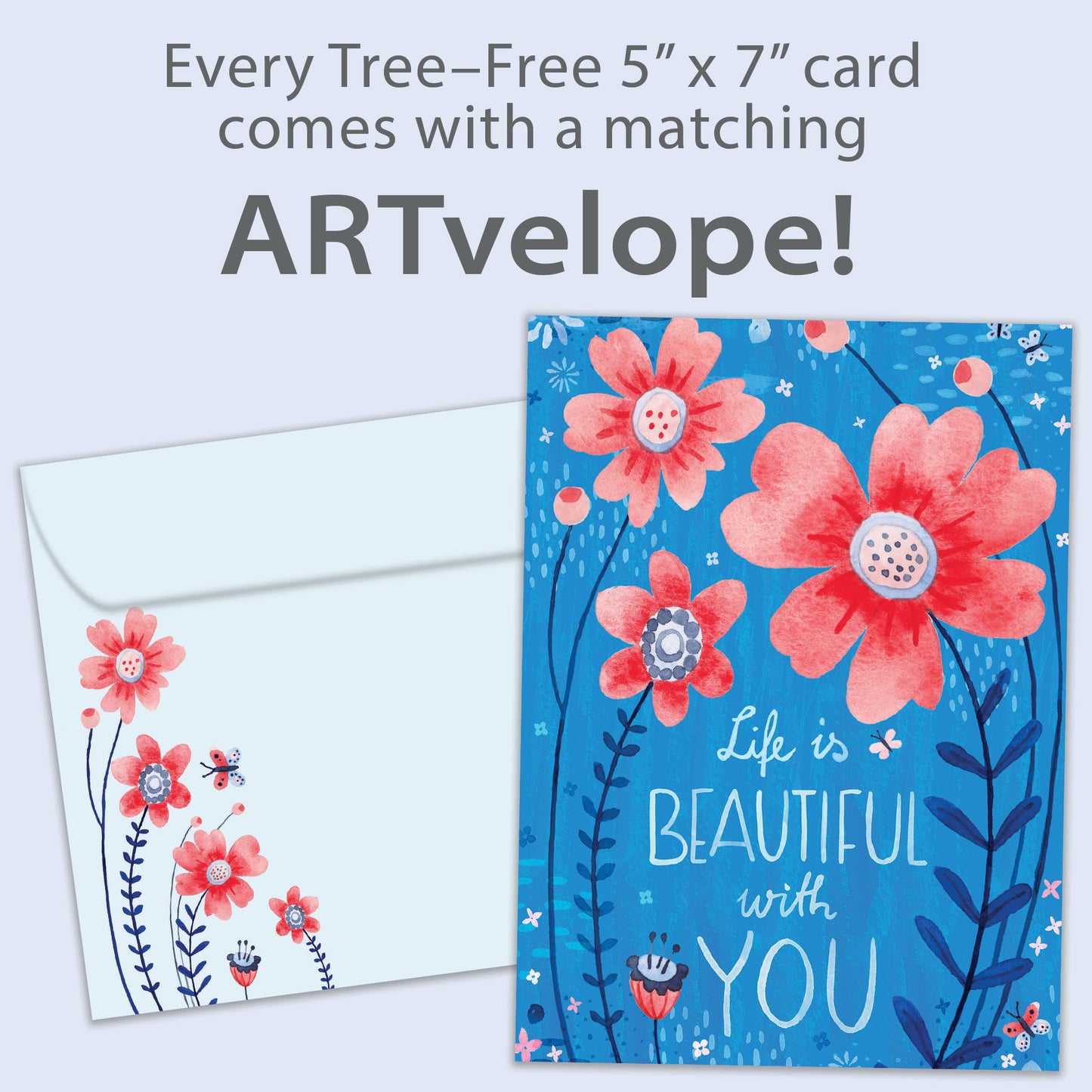 Beautiful With You Friendship Card
