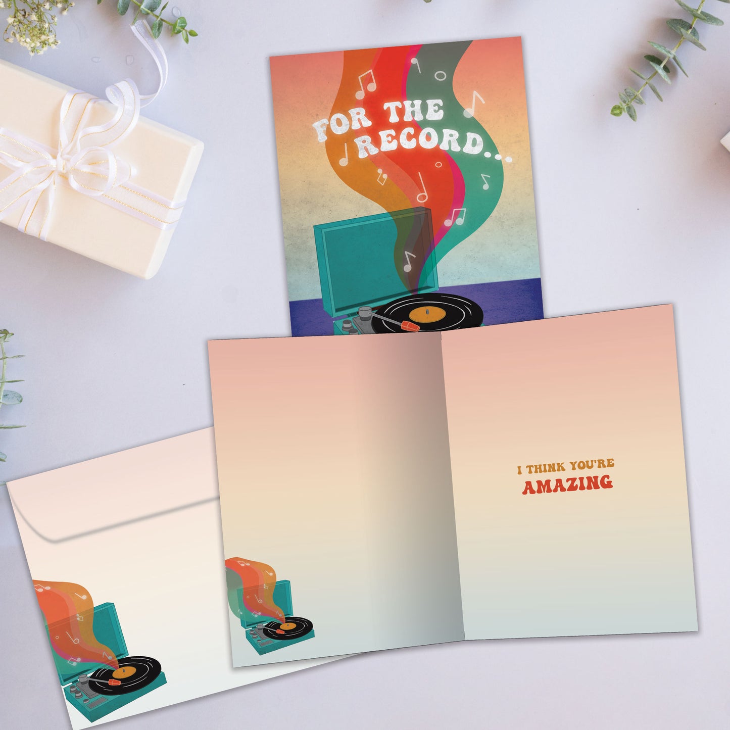For The Record Friendship Card
