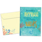 Mermaid in Waves Encouragement Card
