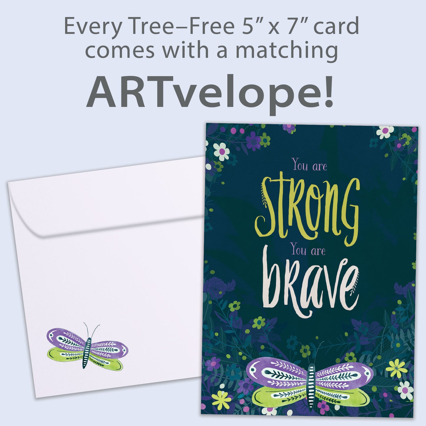Strong and Brave Support Card