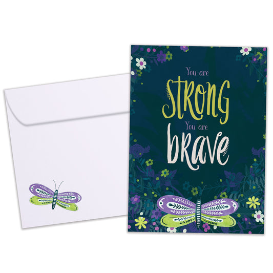 Strong and Brave Support Card