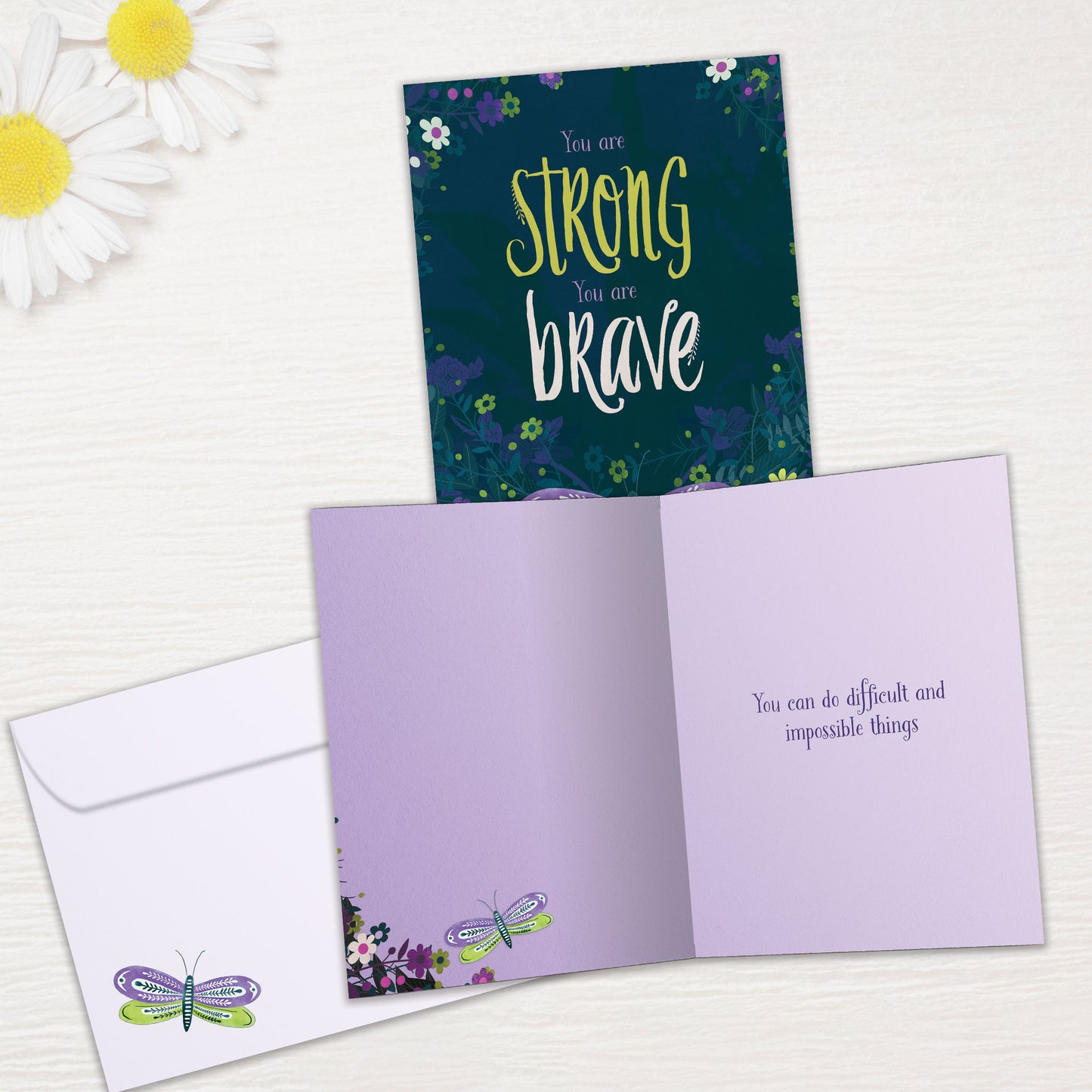 Strong and Brave Support Card