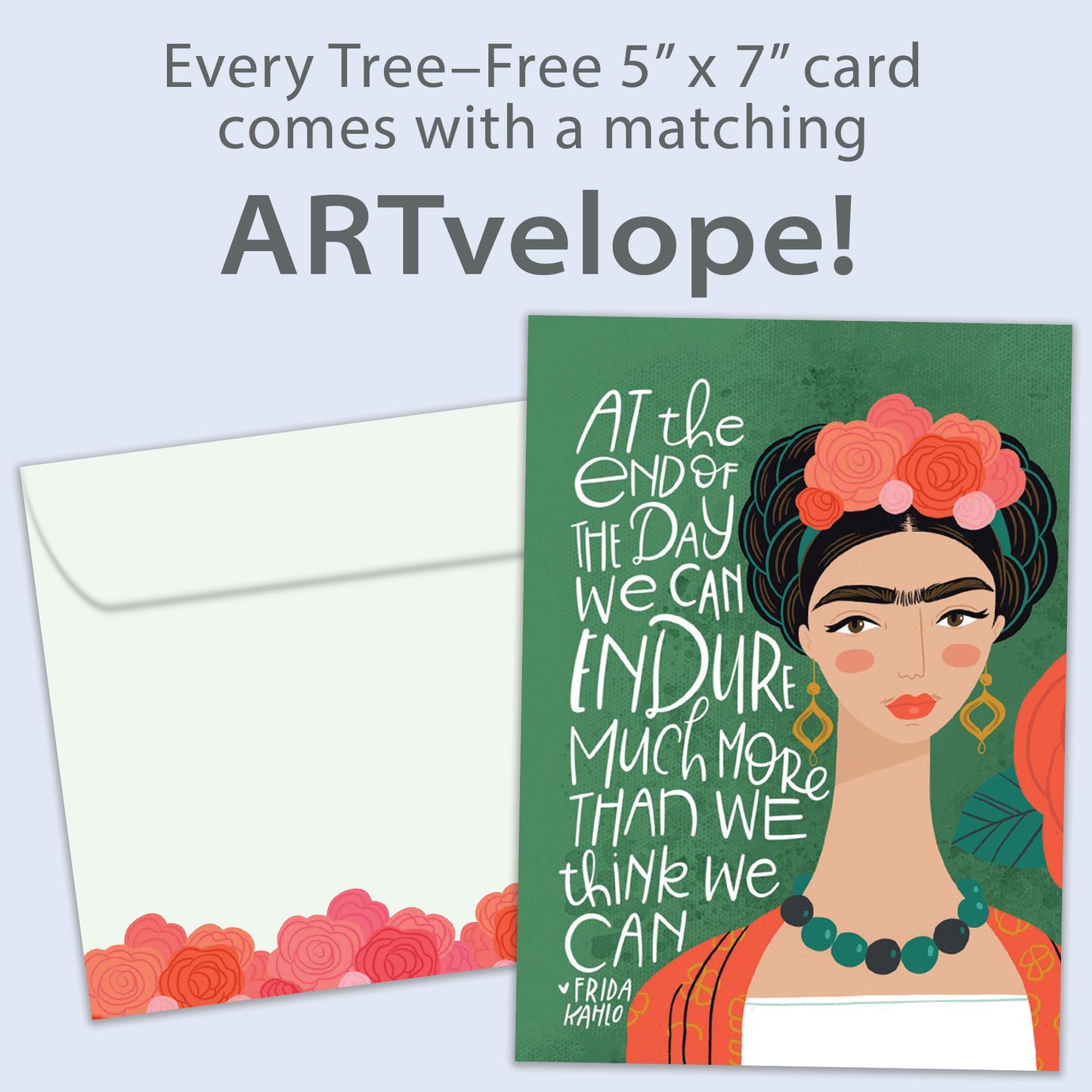 Stronger than you think Encouragement Card