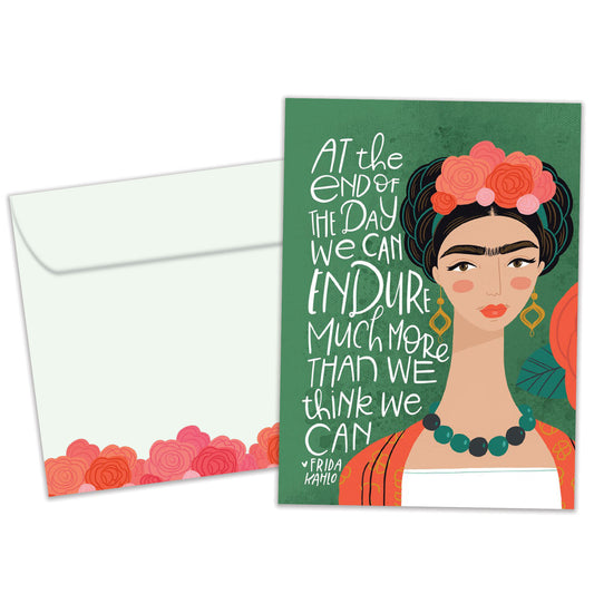 Stronger than you think Encouragement Card