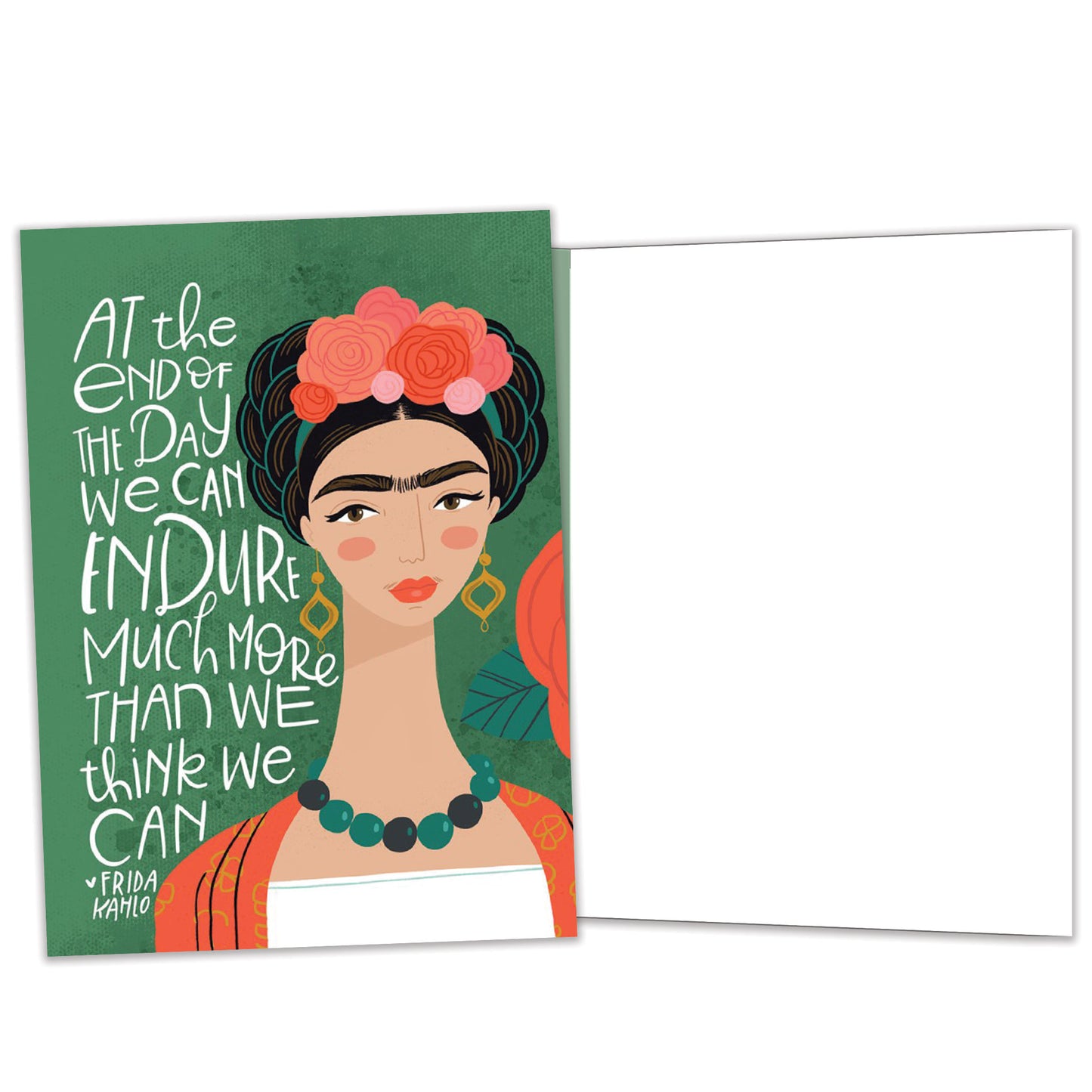 Stronger than you think Encouragement Card