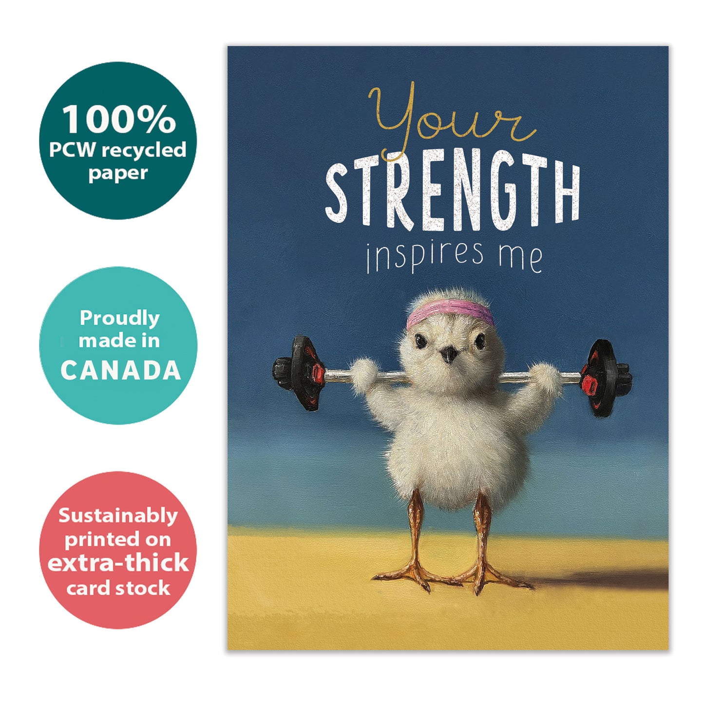 Strength Chick Support Card