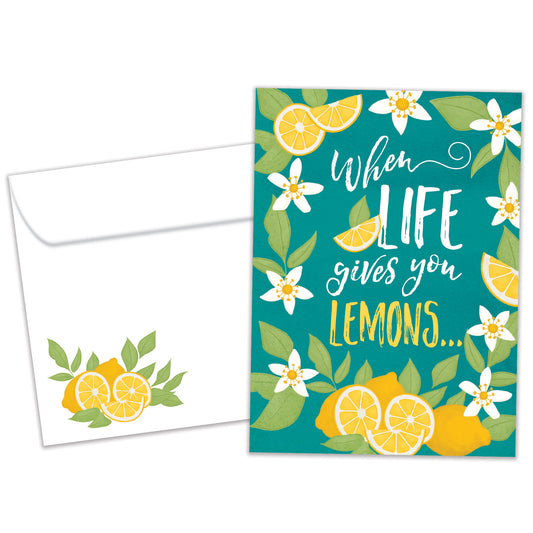 Lemon Recipes Support Card
